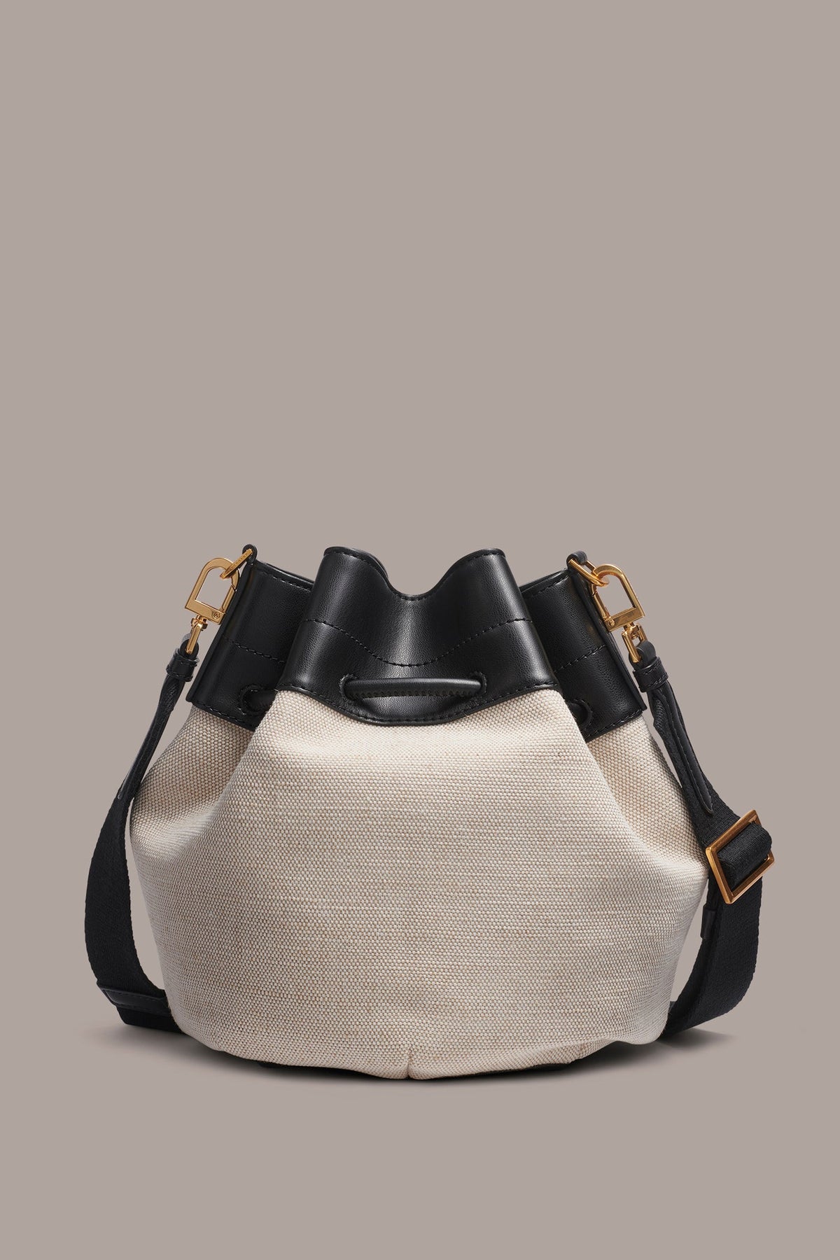 Donna Karan WEEKEND CANVAS BUCKET BAG