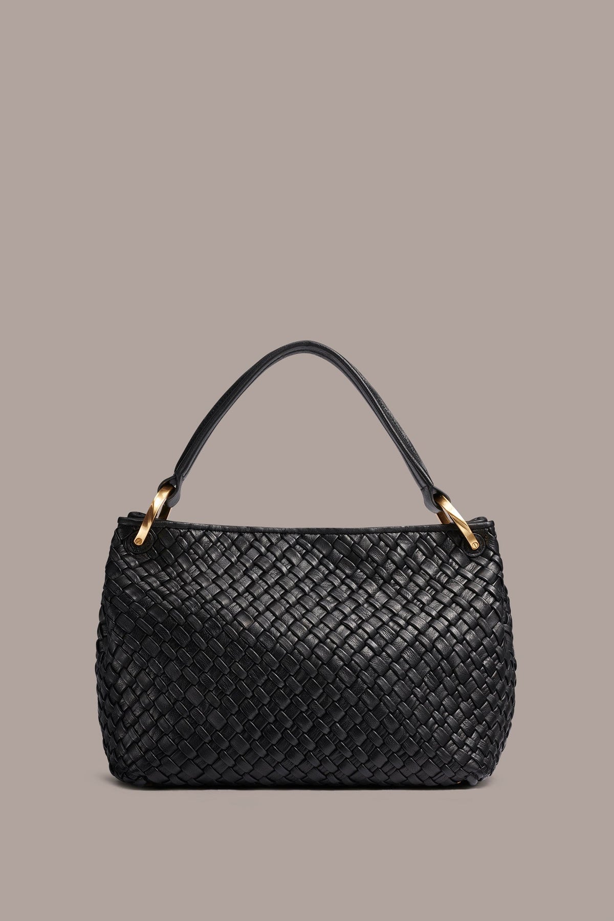 Donna Karan GLENWOOD WOVEN SHOULDER BAG