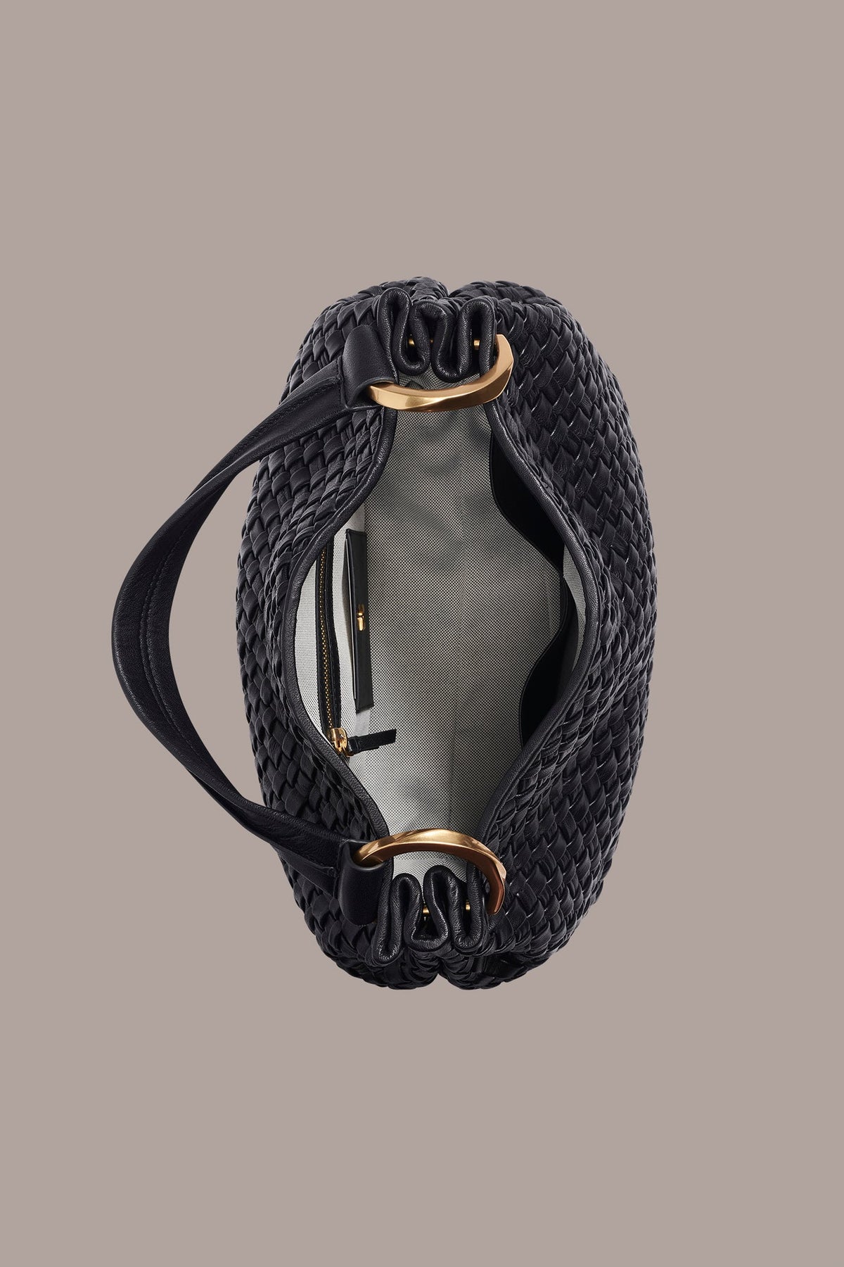 Donna Karan GLENWOOD WOVEN SHOULDER BAG