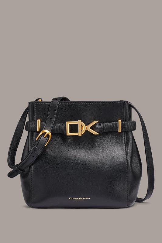 Donna Karan GINGHAM LOGO CROSSBODY