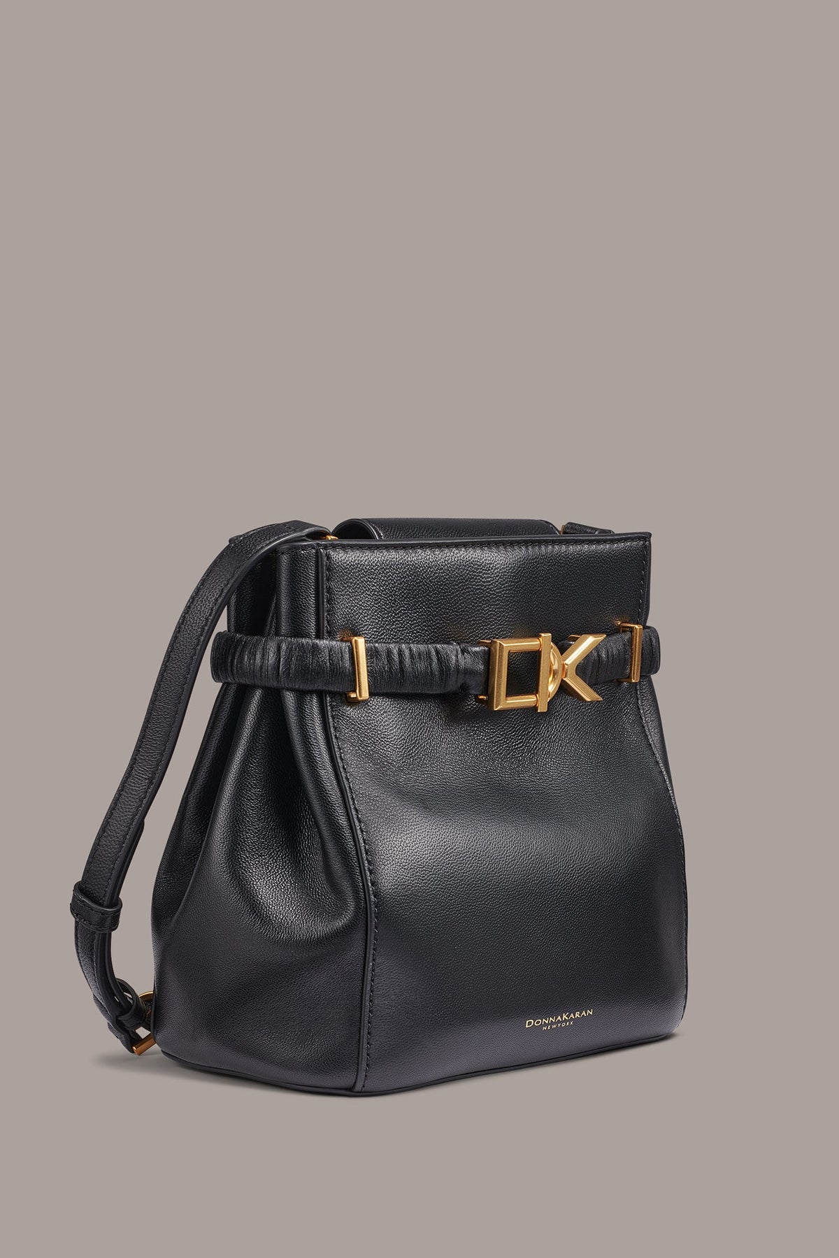 Donna Karan GINGHAM LOGO CROSSBODY