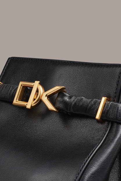 Donna Karan GINGHAM LOGO CROSSBODY