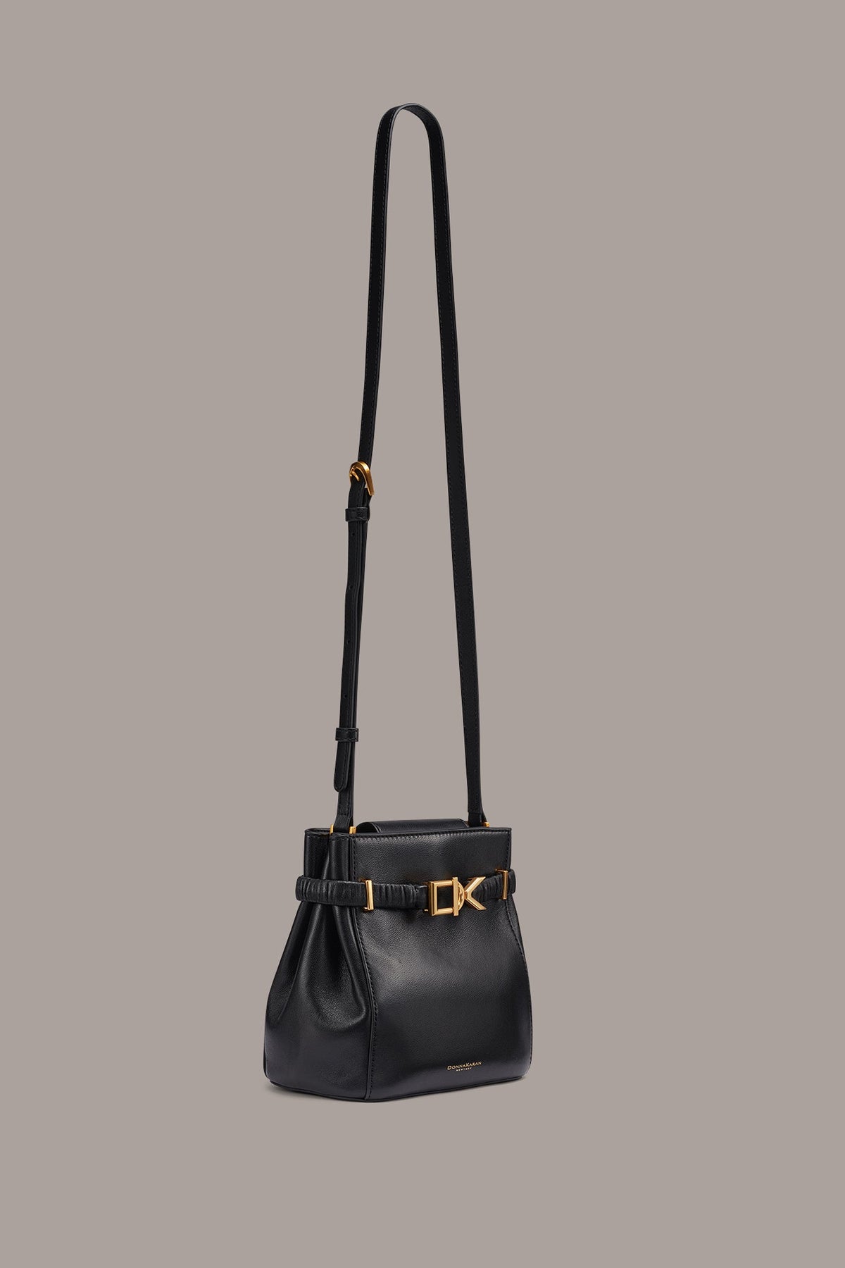 Donna Karan GINGHAM LOGO CROSSBODY