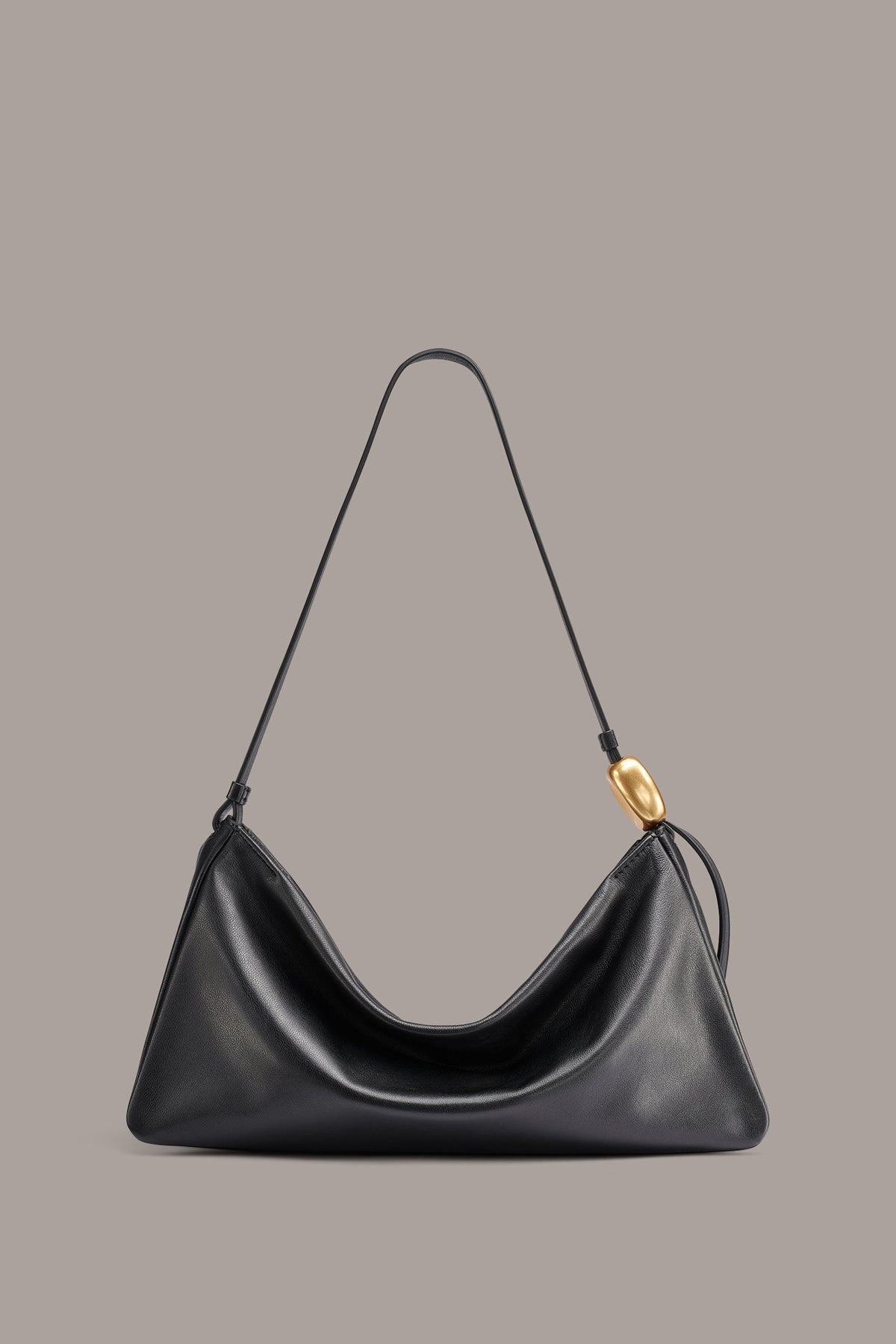 Donna Karan VELVET LARGE SHOULDER BAG