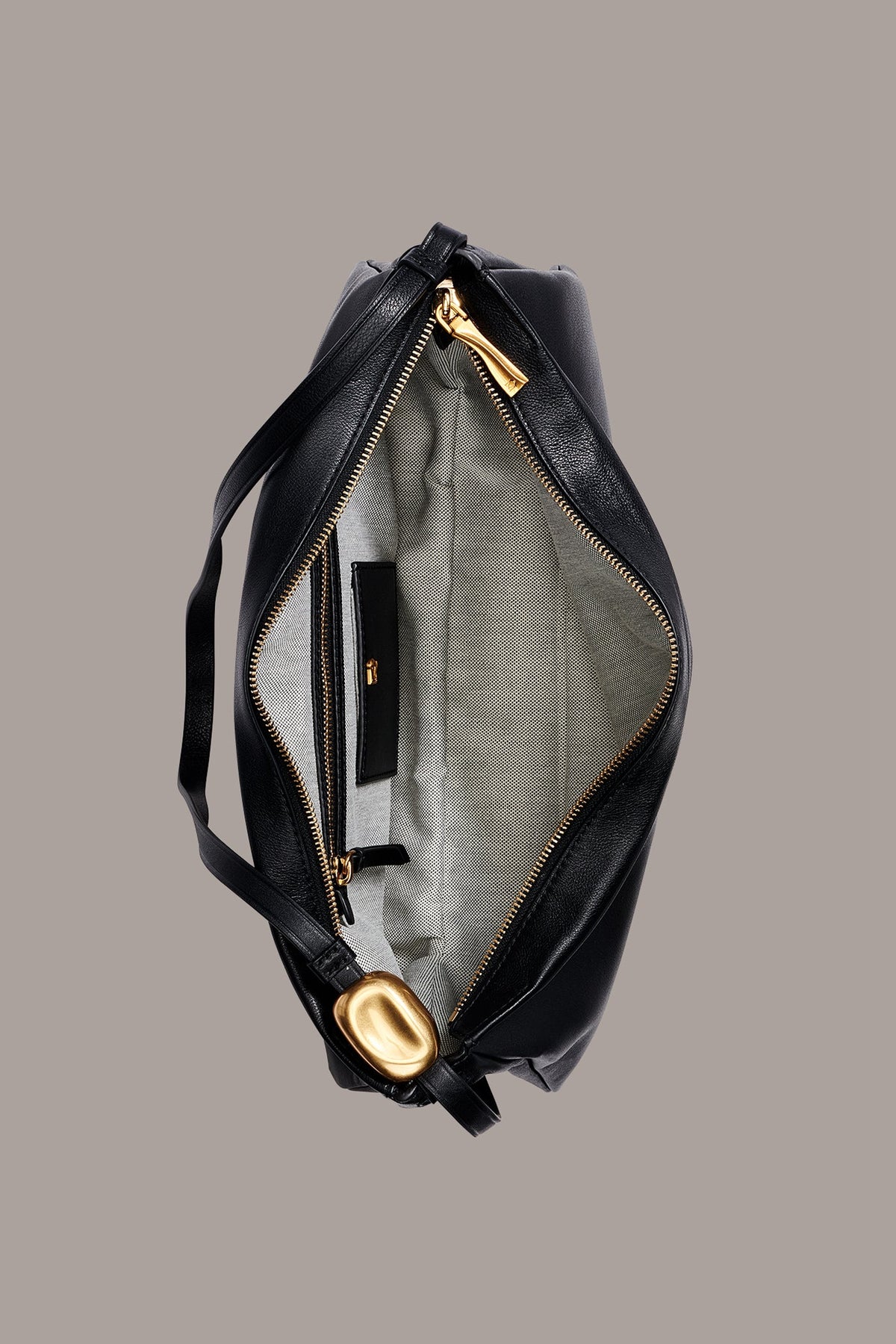 Donna Karan VELVET LARGE SHOULDER BAG