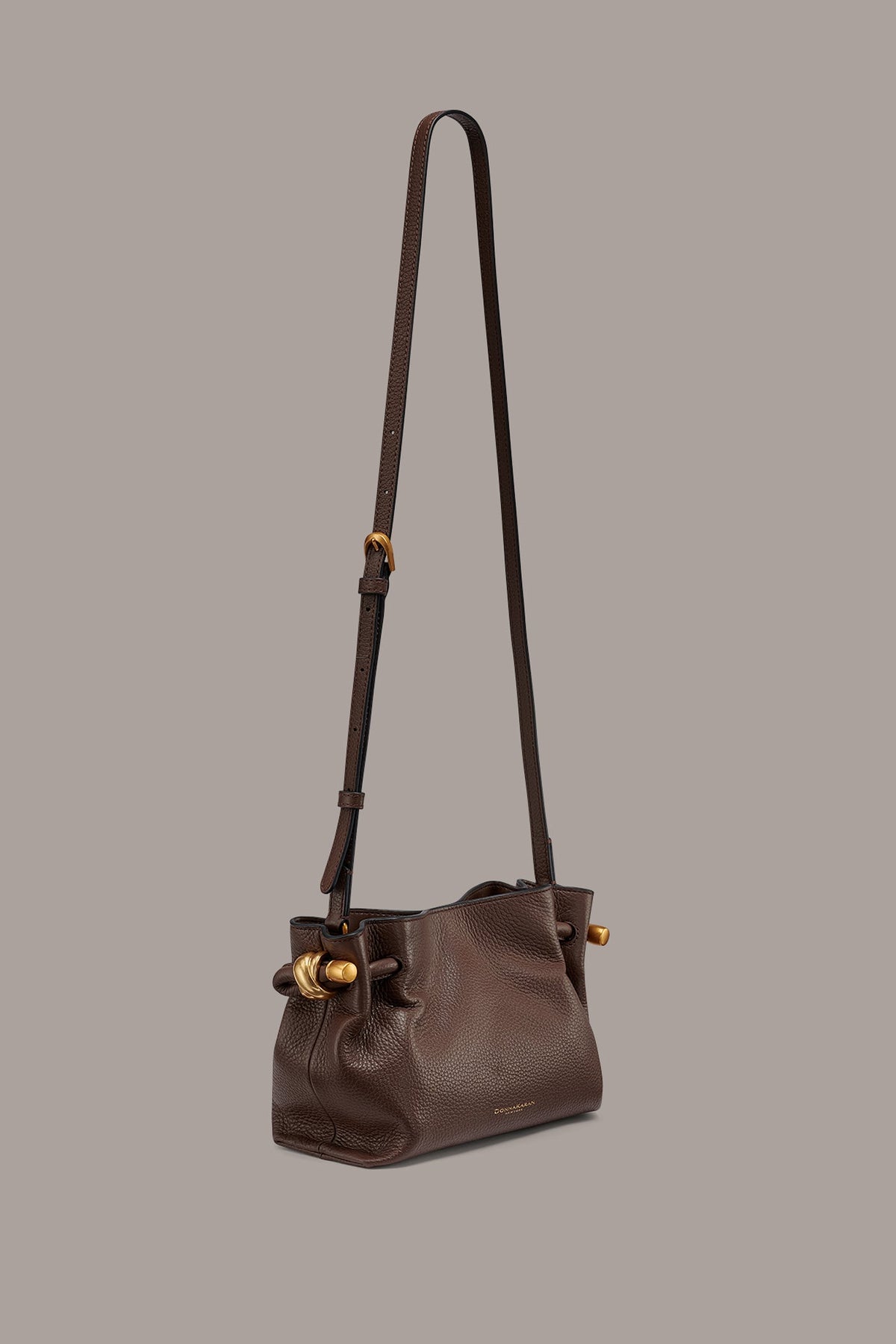Donna Karan CASHMERE LEATHER CROSSBODY BAG
