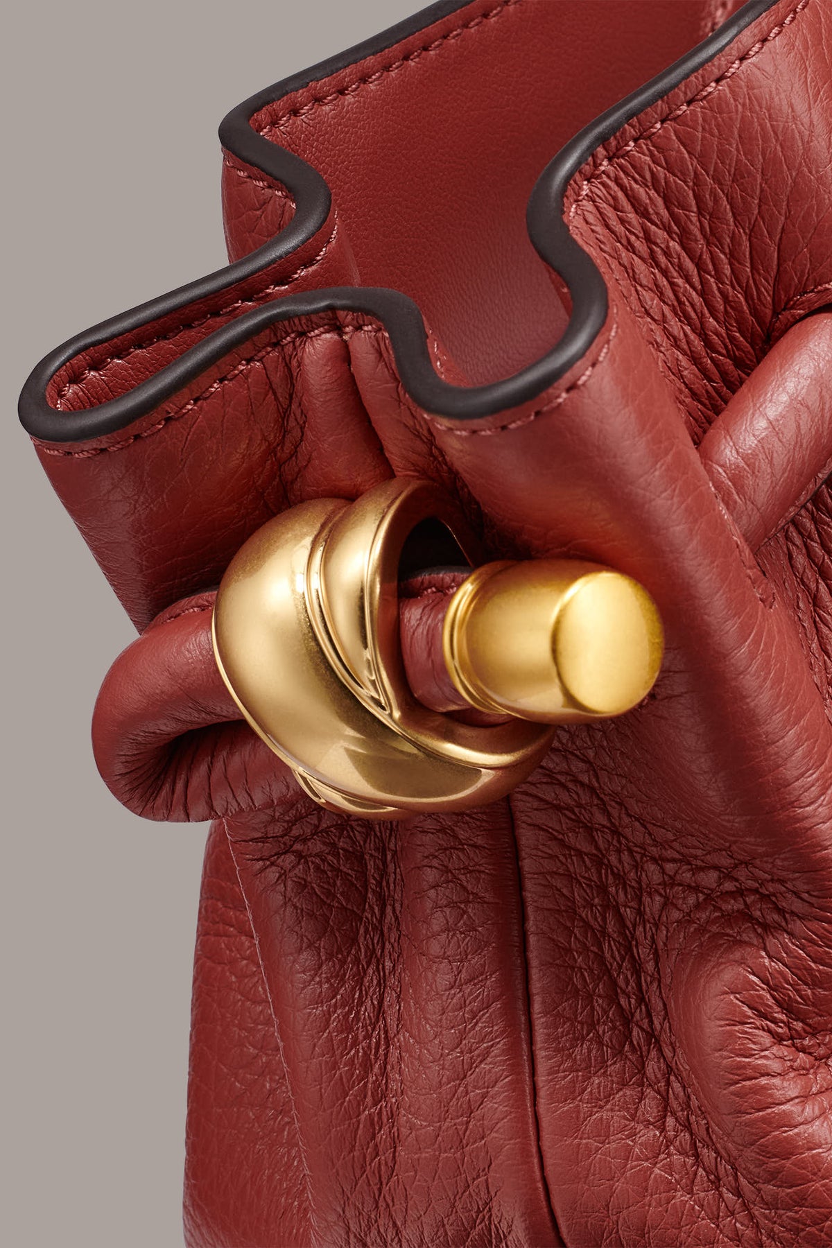Donna Karan CASHMERE LEATHER CROSSBODY BAG