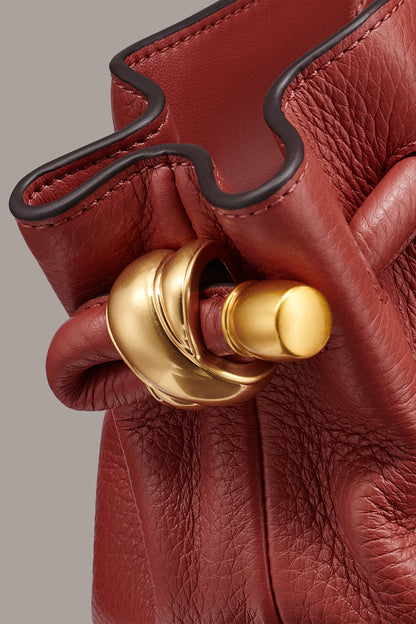 Donna Karan CASHMERE LEATHER CROSSBODY BAG