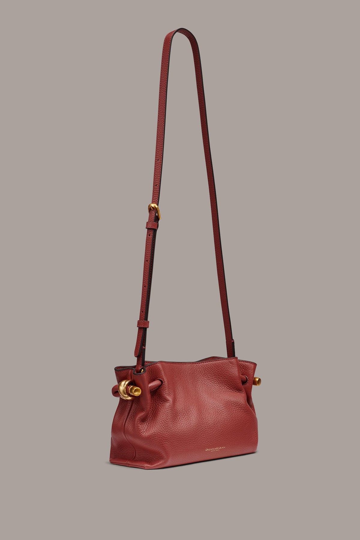 Donna Karan CASHMERE LEATHER CROSSBODY BAG
