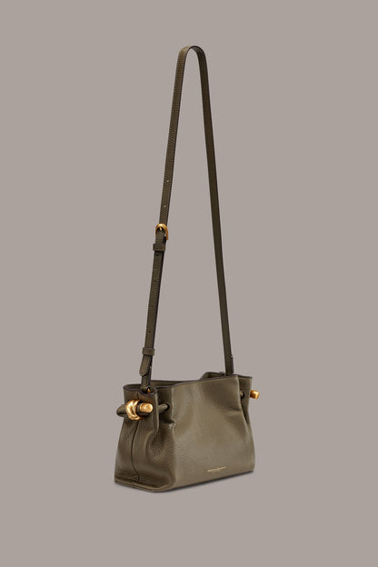 Donna Karan CASHMERE LEATHER CROSSBODY BAG