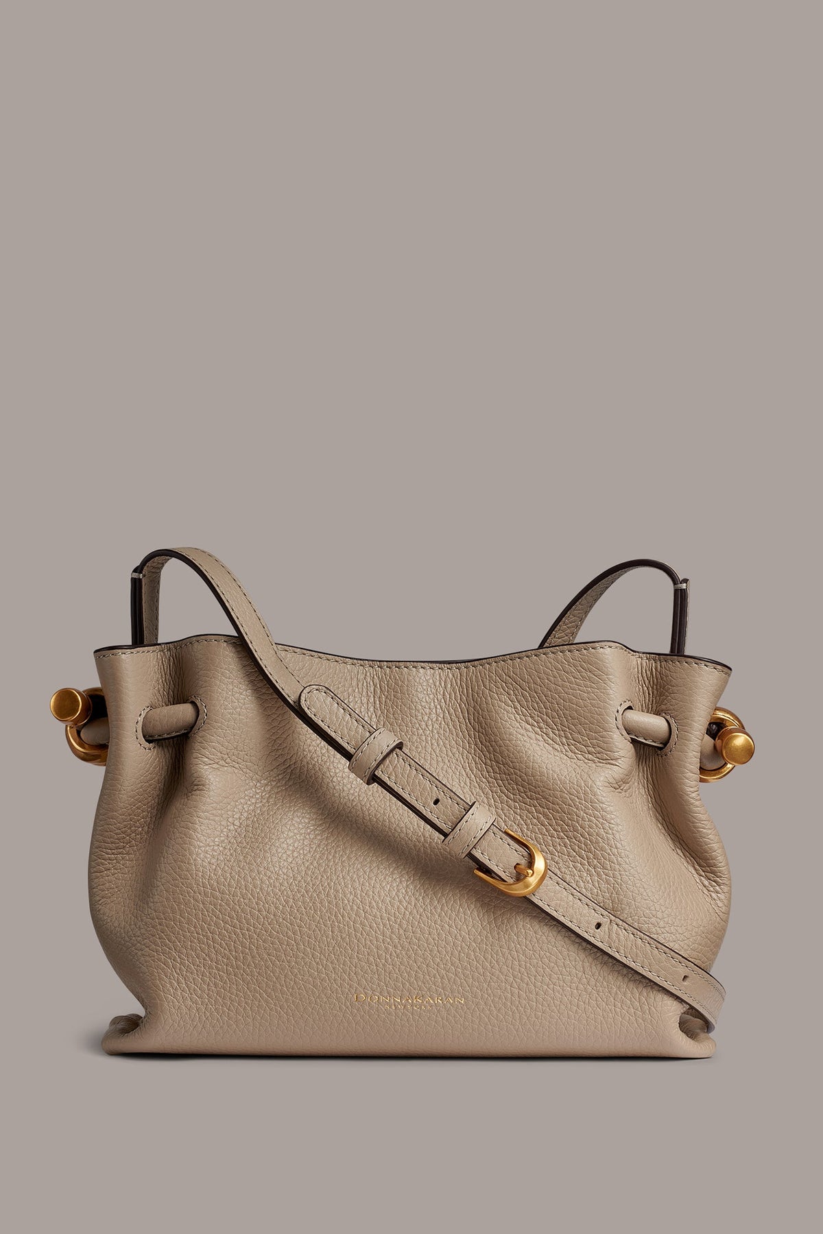 Donna Karan CASHMERE LEATHER CROSSBODY BAG