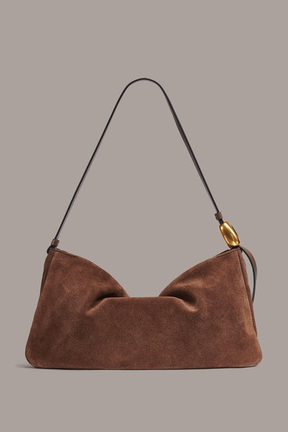Donna Karan VELVET LARGE SHOULDER BAG