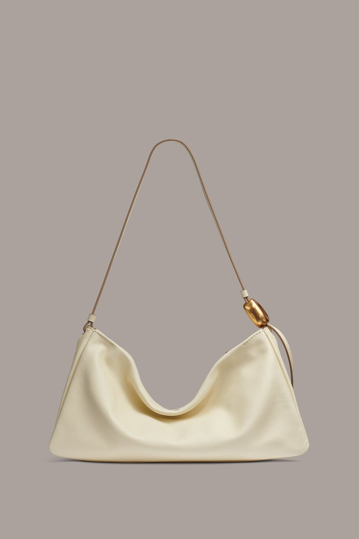 Donna Karan VELVET LARGE SHOULDER BAG