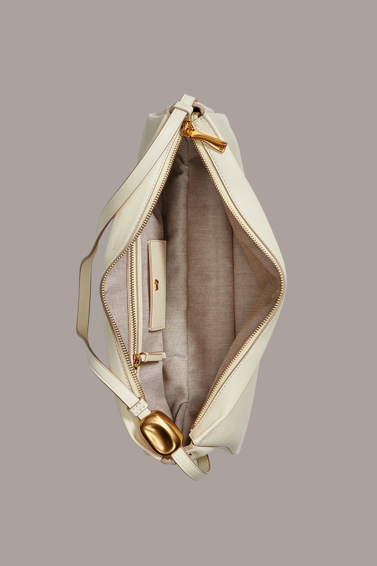 Donna Karan VELVET LARGE SHOULDER BAG