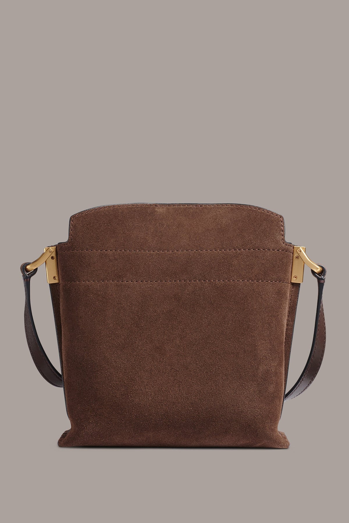 Donna Karan BRIDGEHAMPTON PYTHON SUEDE SMALL CROSSBODY