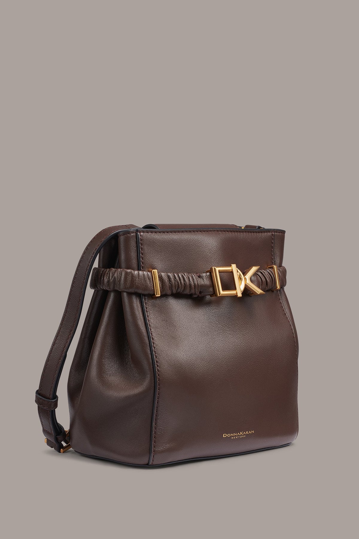 Donna Karan GINGHAM LOGO CROSSBODY