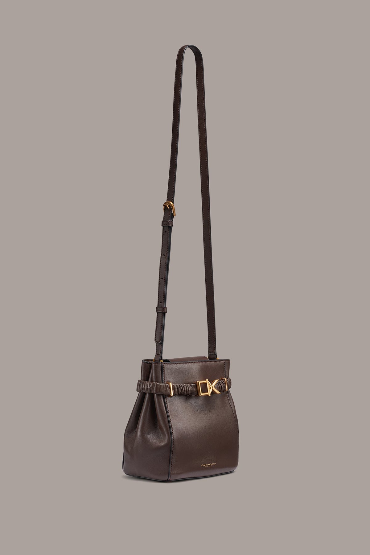 Donna Karan GINGHAM LOGO CROSSBODY
