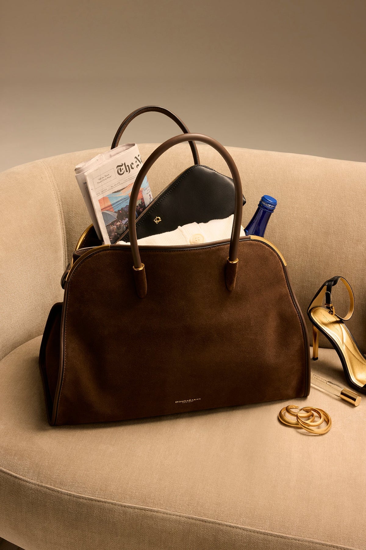 Donna Karan SATIN TOTE