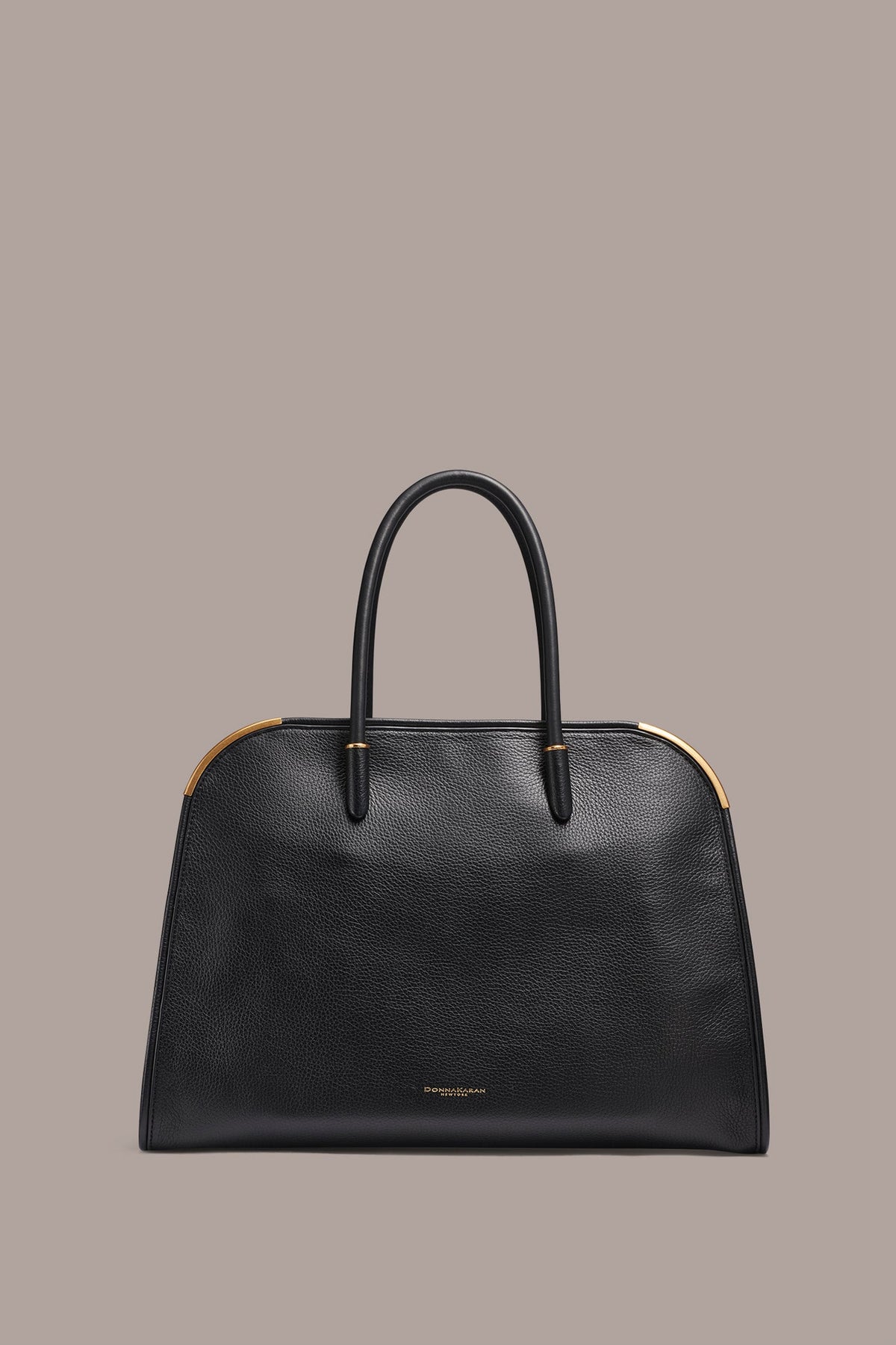Donna Karan SATIN LEATHER TOTE