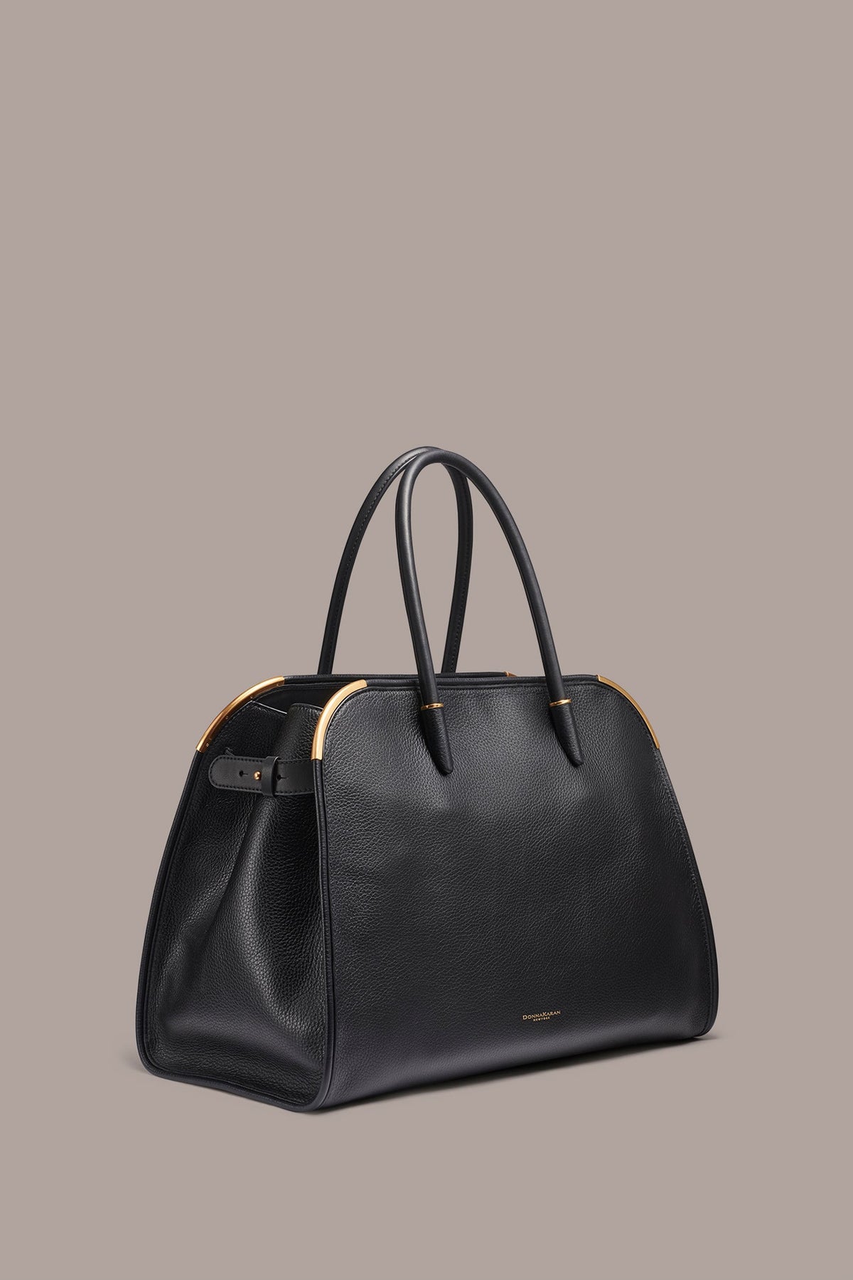 Donna Karan SATIN LEATHER TOTE