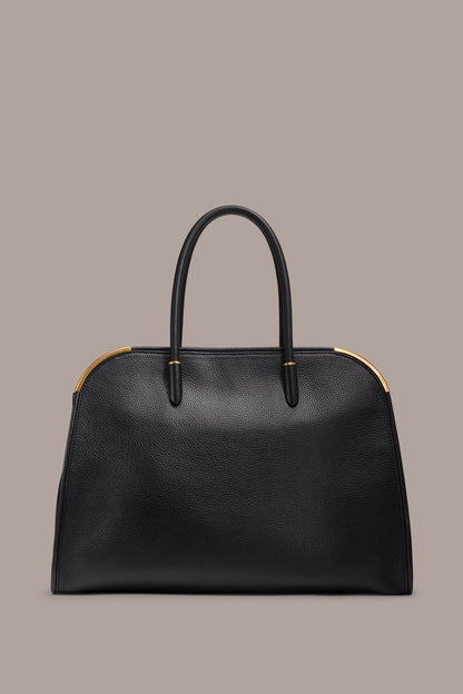 Donna Karan SATIN LEATHER TOTE