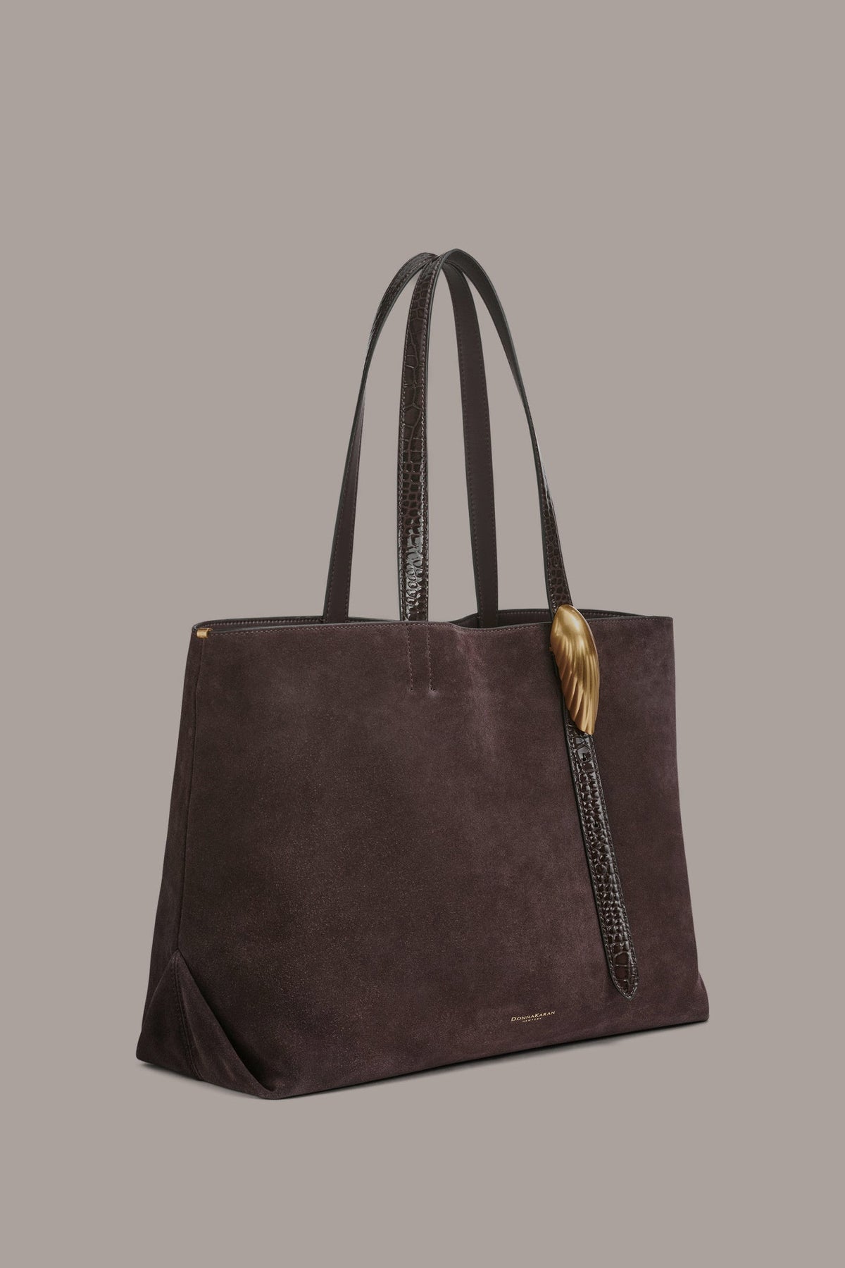 Donna Karan GEORGETTE SUEDE TOTE