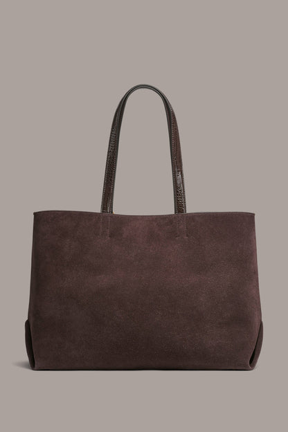 Donna Karan GEORGETTE SUEDE TOTE
