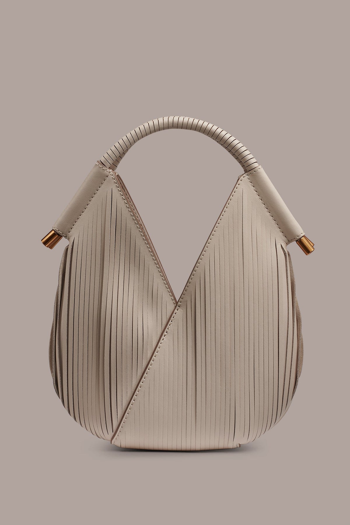 Donna Karan BALDWIN LASER-CUT LEATHER MICRO CROSSBODY BAG
