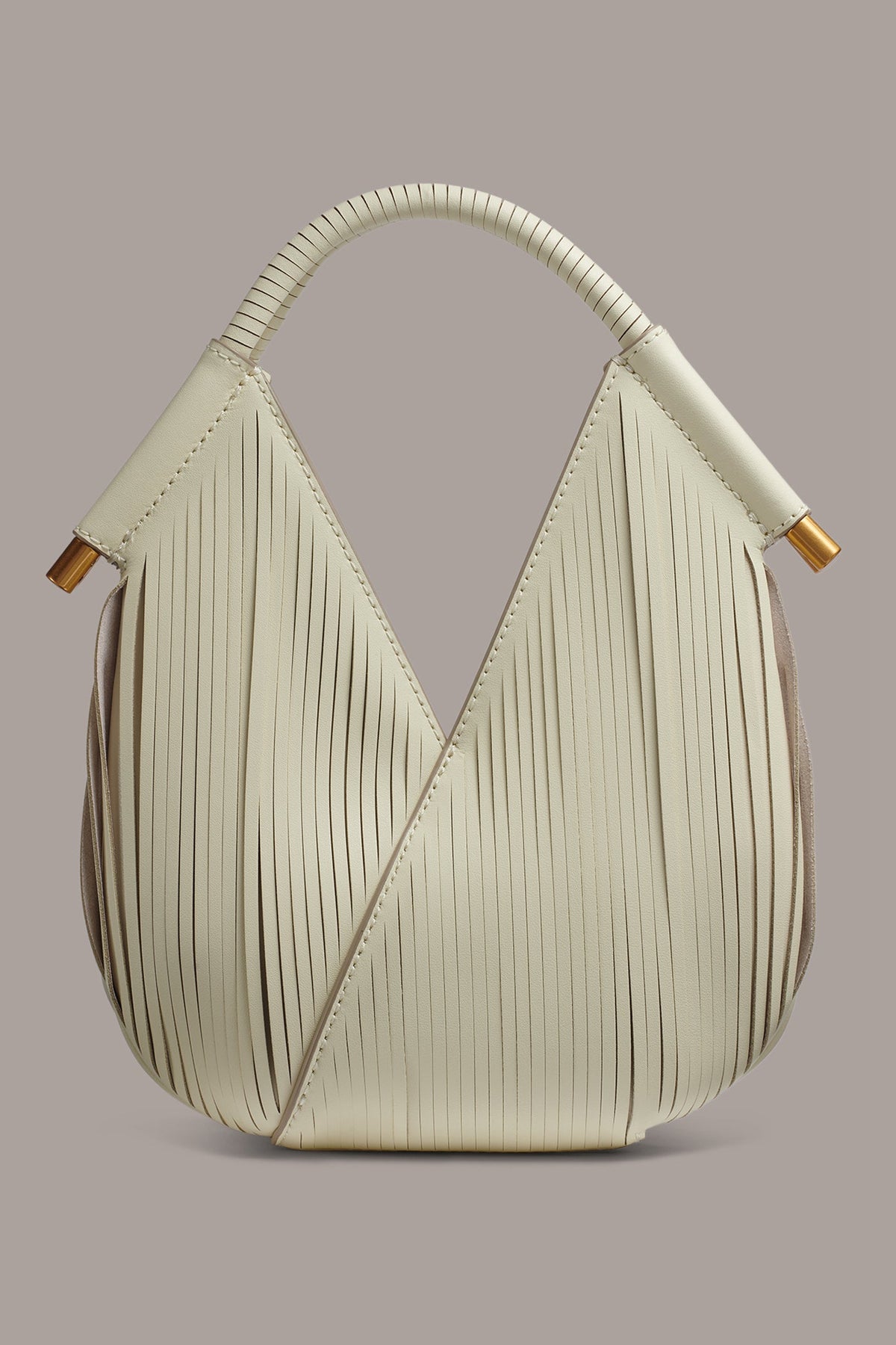 Donna Karan BALDWIN LASER-CUT LEATHER MICRO CROSSBODY BAG