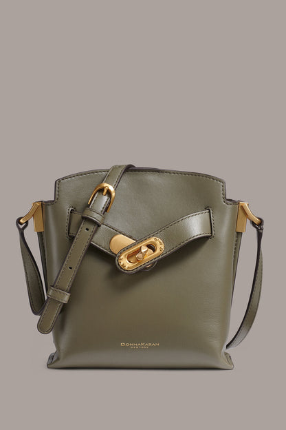 Donna Karan BRIDGEHAMPTON LEATHER CROSSBODY BAG