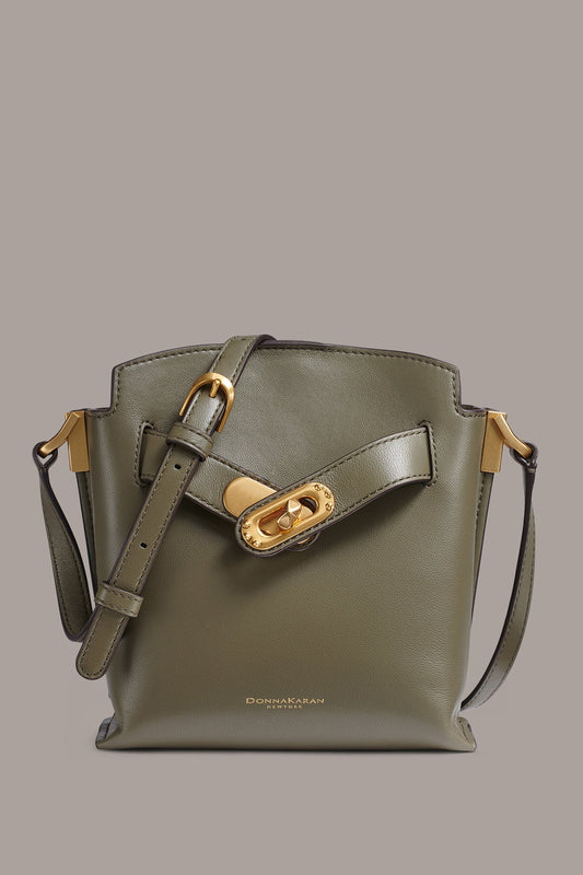 Donna Karan BRIDGEHAMPTON LEATHER CROSSBODY BAG