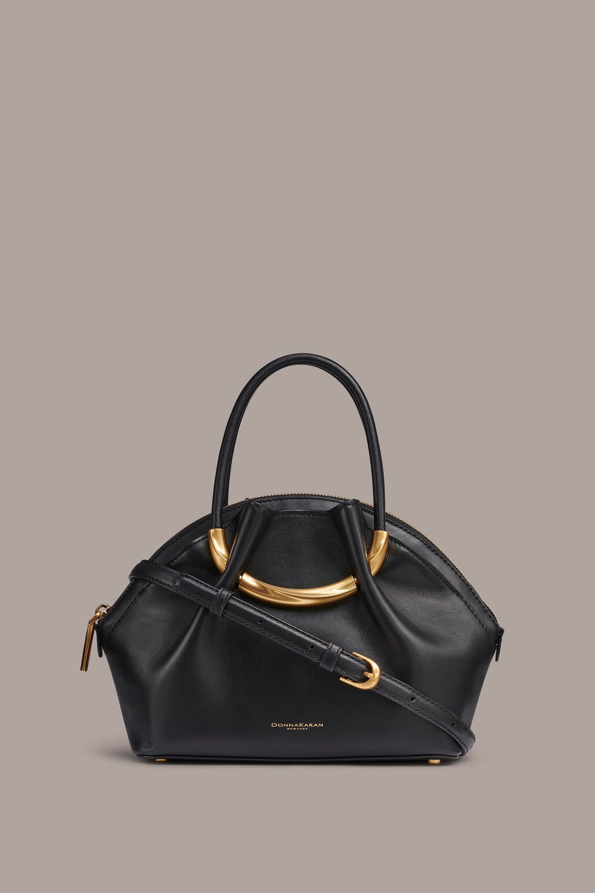 Donna Karan OXFORD LEATHER CROSSBODY BAG