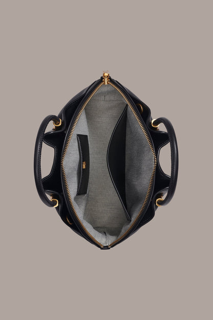 Donna Karan OXFORD LEATHER CROSSBODY BAG