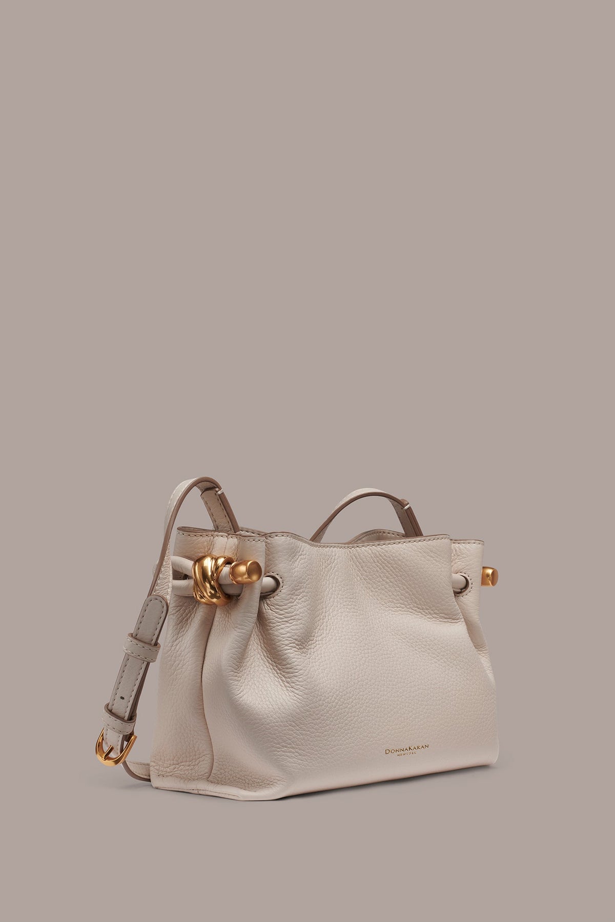 Donna Karan CASHMERE LEATHER CROSSBODY BAG
