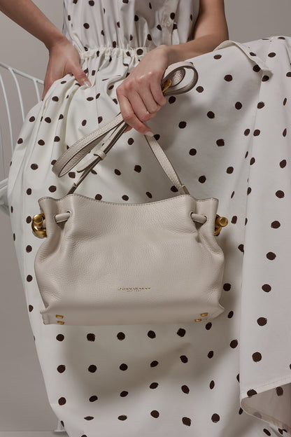Donna Karan CASHMERE LEATHER CROSSBODY BAG