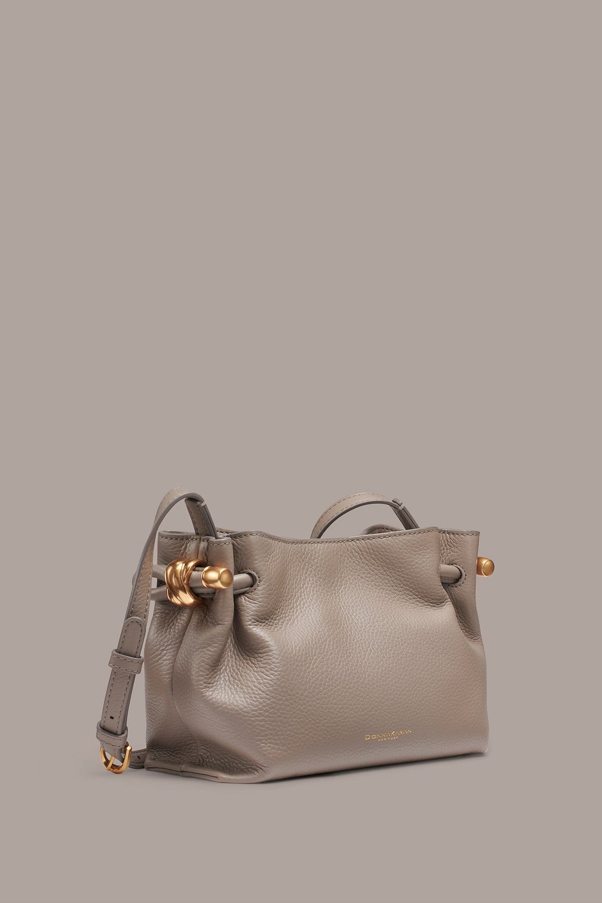 Donna Karan CASHMERE LEATHER CROSSBODY BAG