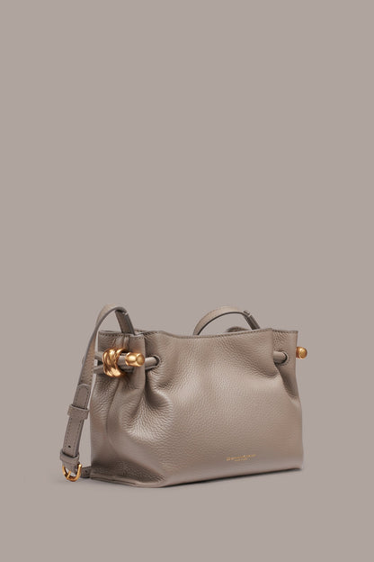 Donna Karan CASHMERE LEATHER CROSSBODY BAG