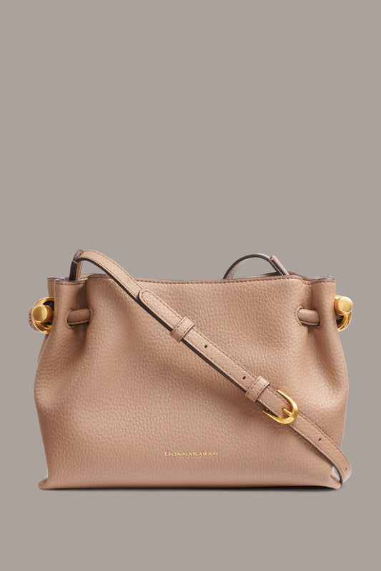 Donna Karan CASHMERE LEATHER CROSSBODY BAG