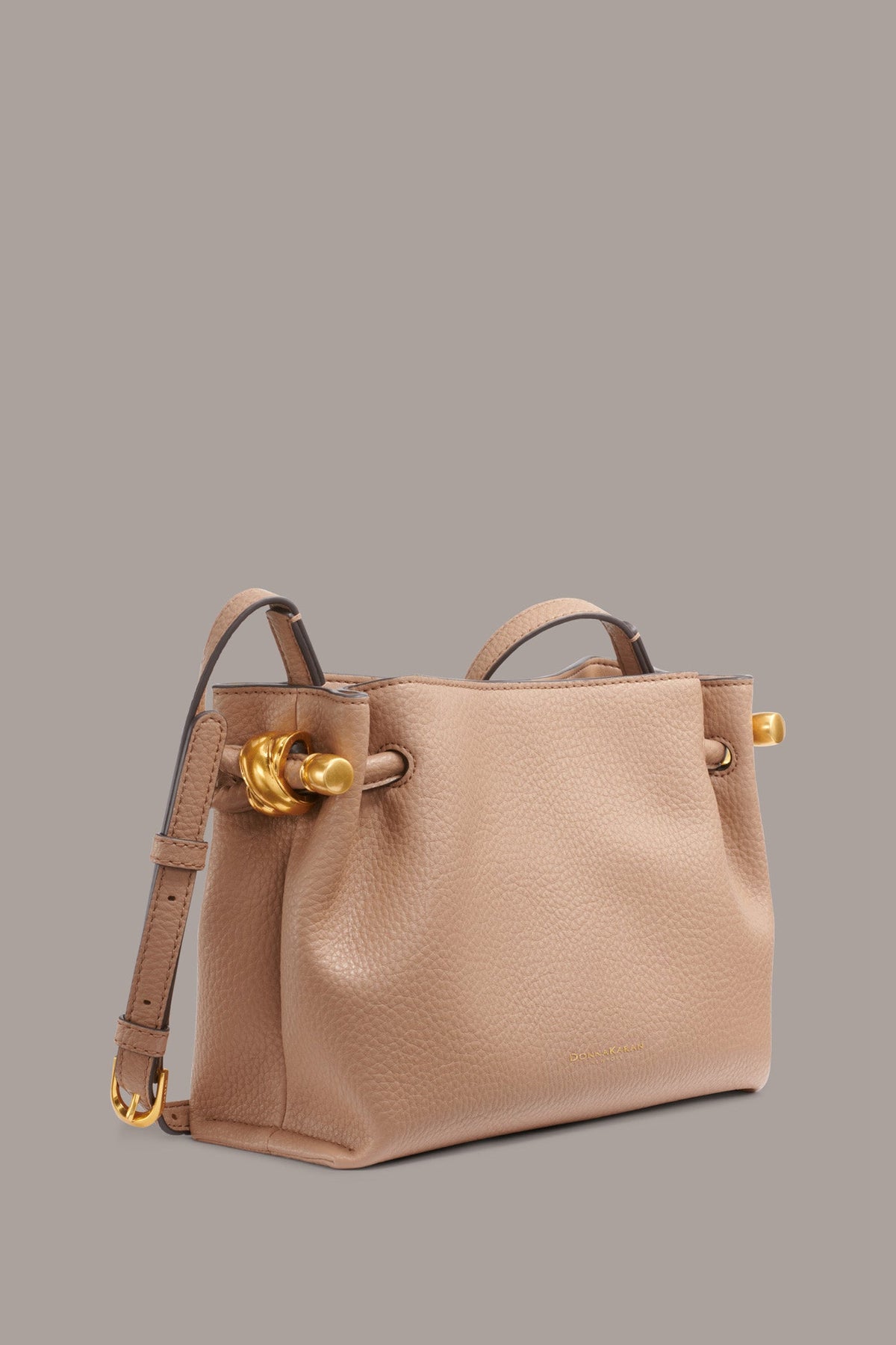 Donna Karan CASHMERE LEATHER CROSSBODY BAG