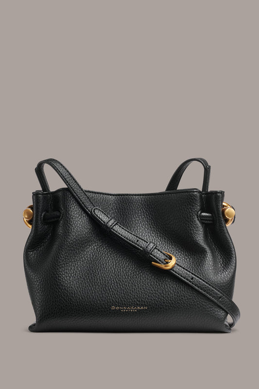 Donna Karan CASHMERE LEATHER CROSSBODY BAG