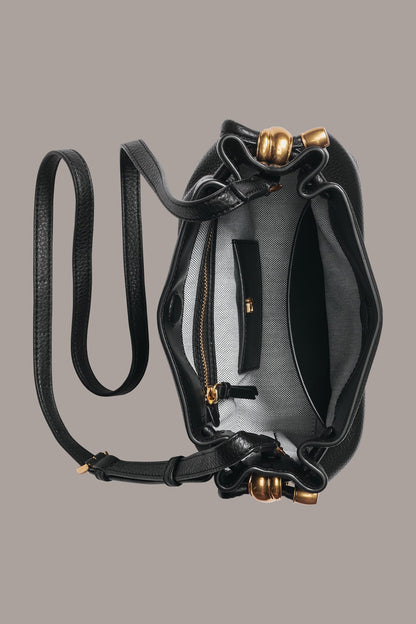 Donna Karan CASHMERE LEATHER CROSSBODY BAG