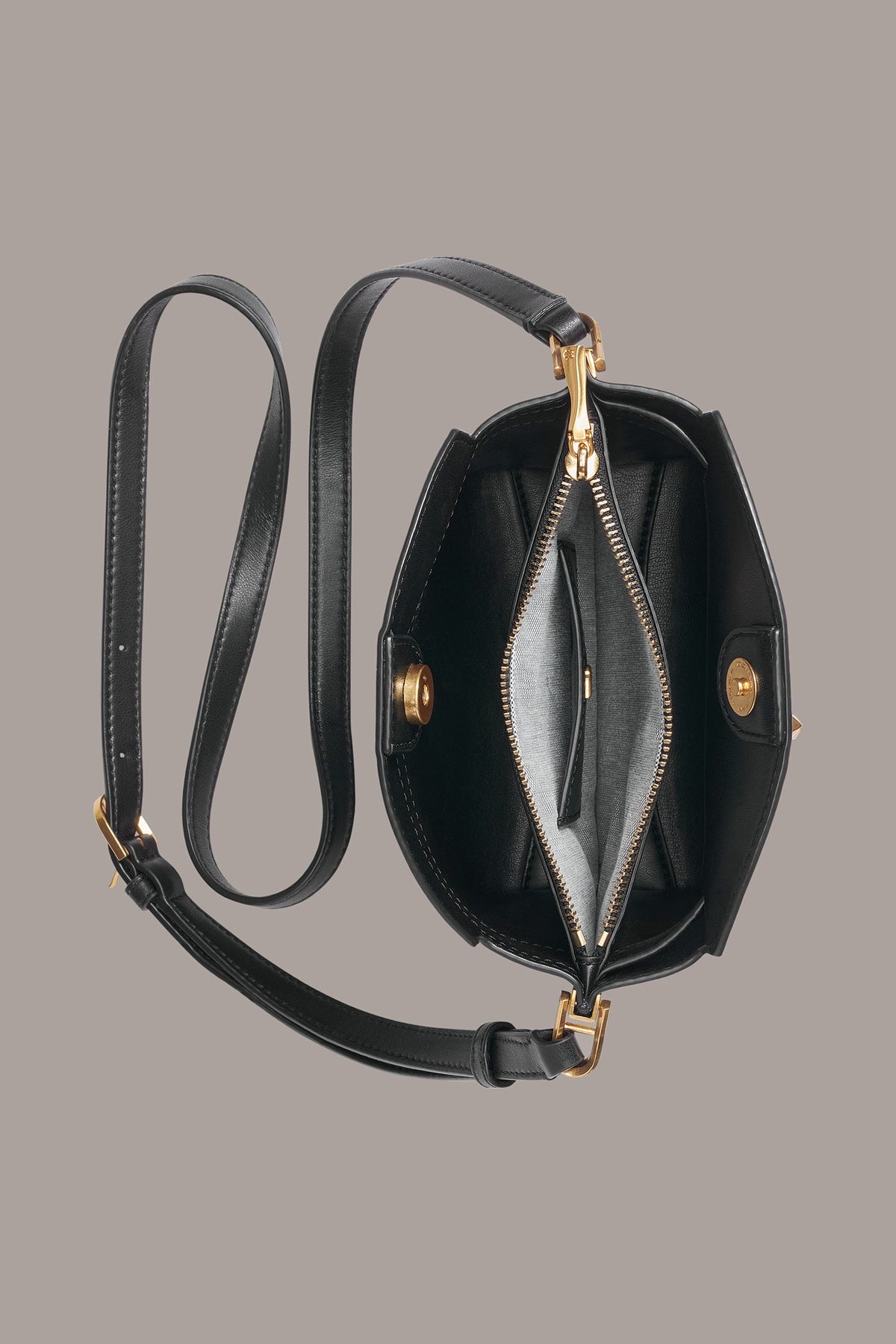 Donna Karan BRIDGEHAMPTON LEATHER CROSSBODY BAG