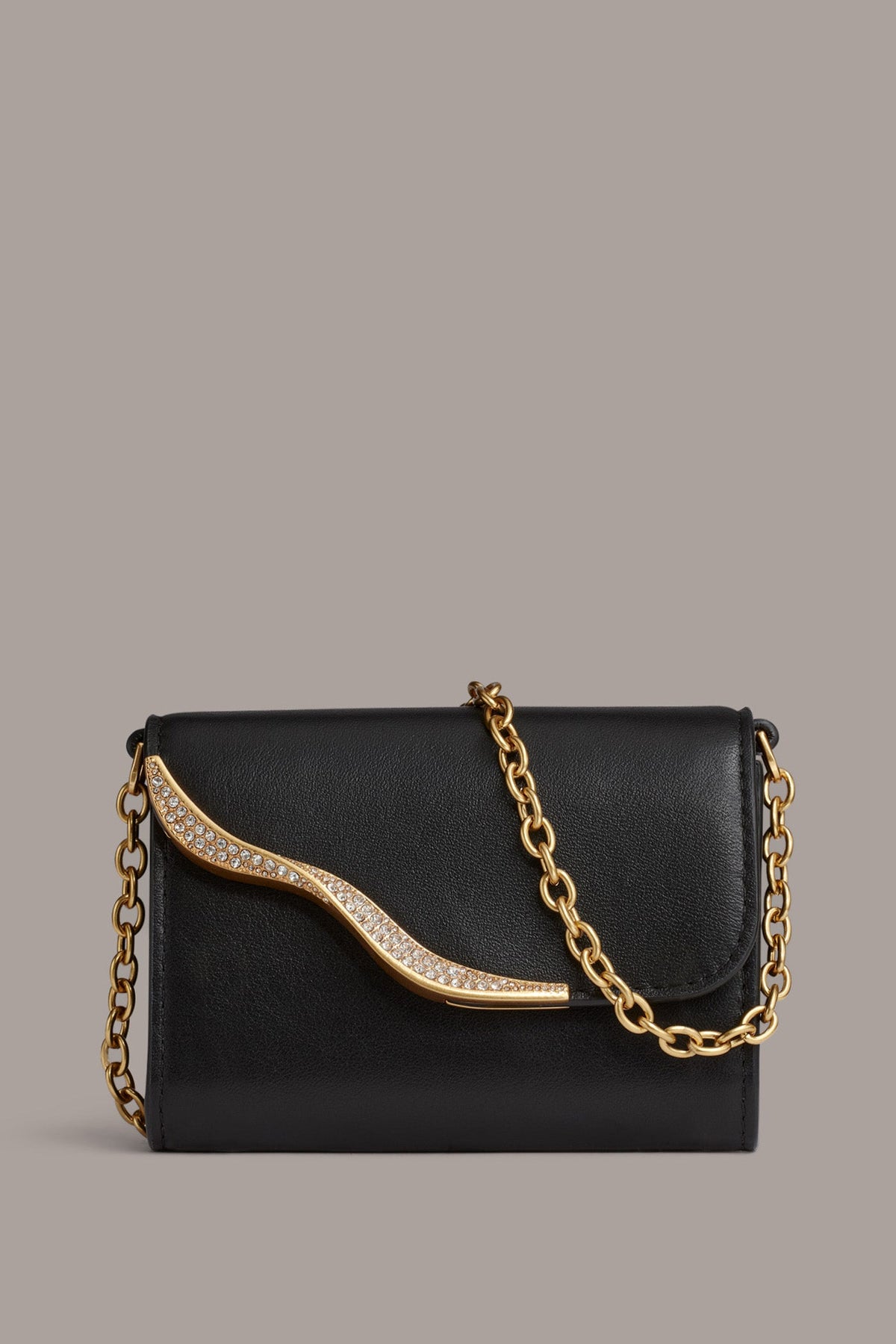 Donna Karan MALVERNE PAVE MINI CROSSBODY BAG
