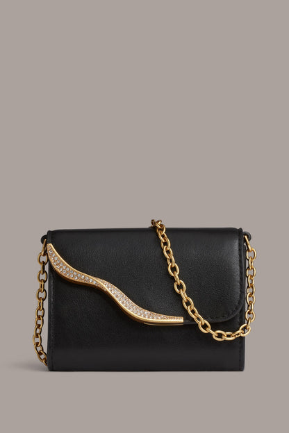 Donna Karan MALVERNE PAVE MINI CROSSBODY BAG