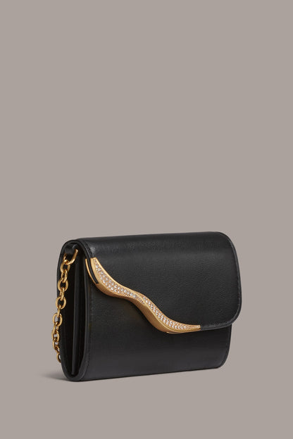 Donna Karan MALVERNE PAVE MINI CROSSBODY BAG