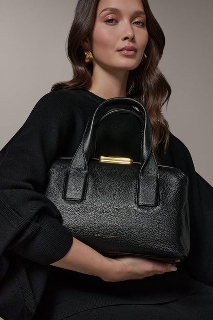 Donna Karan AMAGANSETT LEATHER SATCHEL BAG