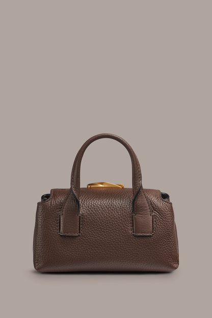 Donna Karan AMAGANSETT LEATHER MINI SATCHEL BAG
