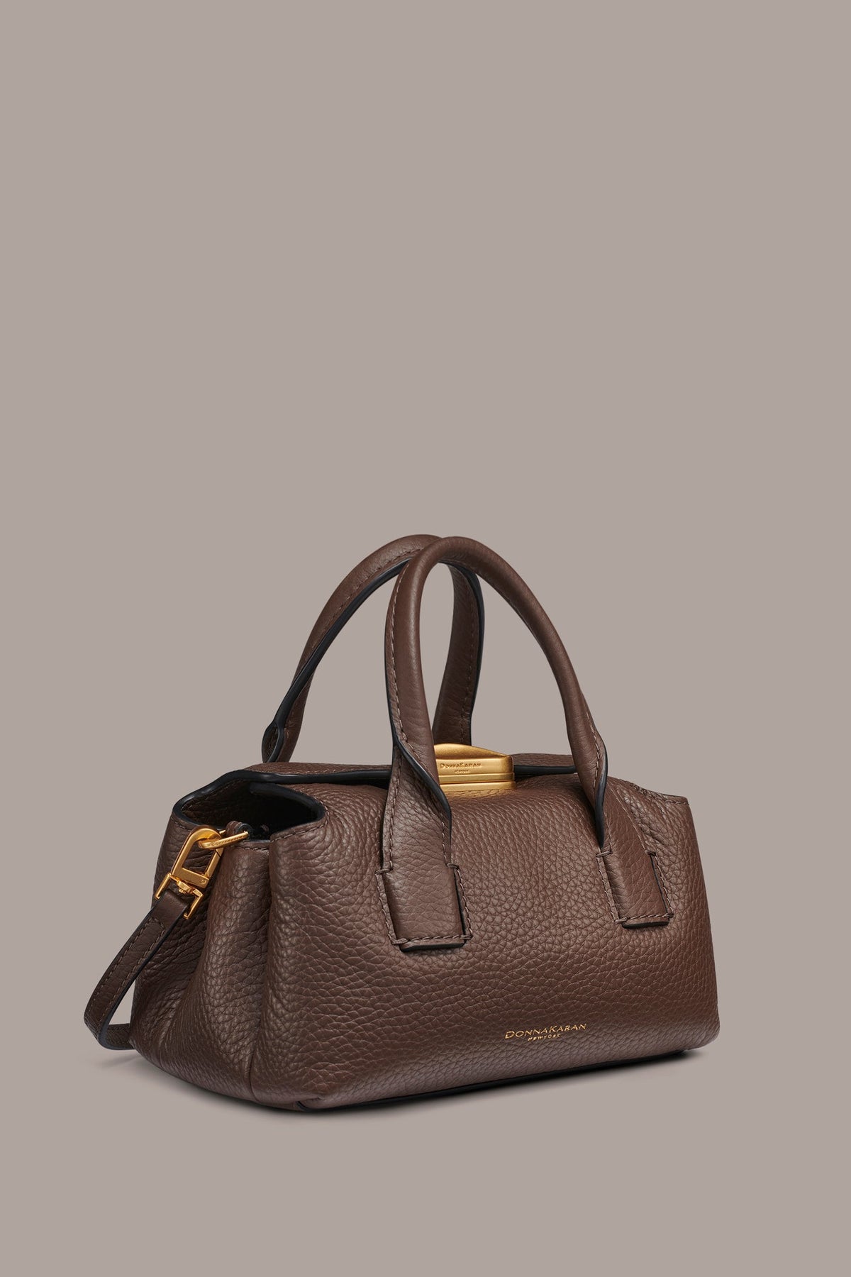 Donna Karan AMAGANSETT LEATHER MINI SATCHEL BAG