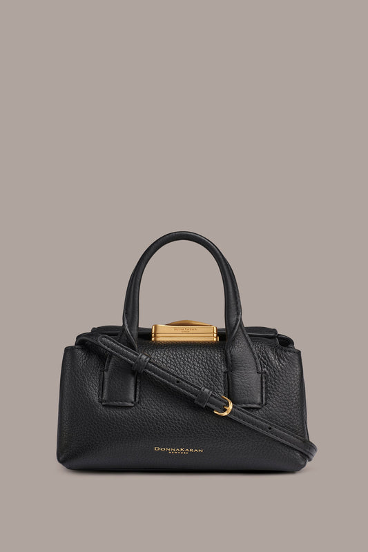 Donna Karan AMAGANSETT LEATHER MINI SATCHEL BAG