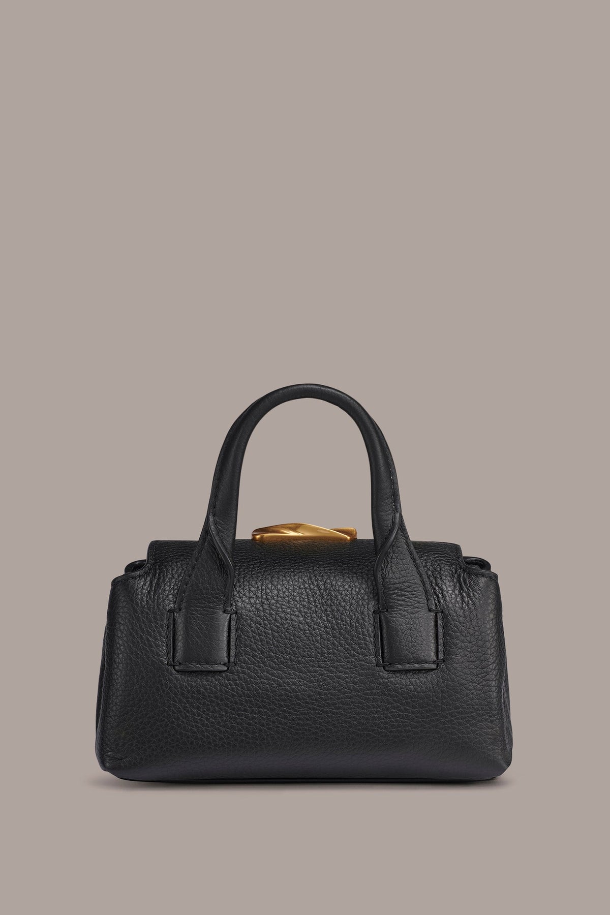 Donna Karan AMAGANSETT LEATHER MINI SATCHEL BAG